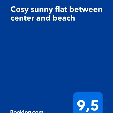 Cosy Sunny Flat Between Center And *